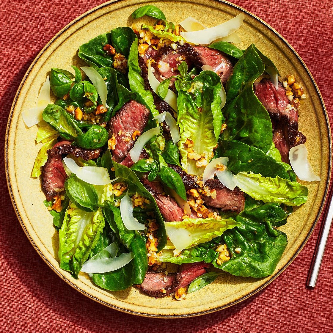Pesto Steak Salad