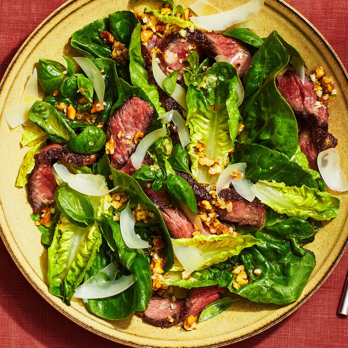 Pesto Steak Salad