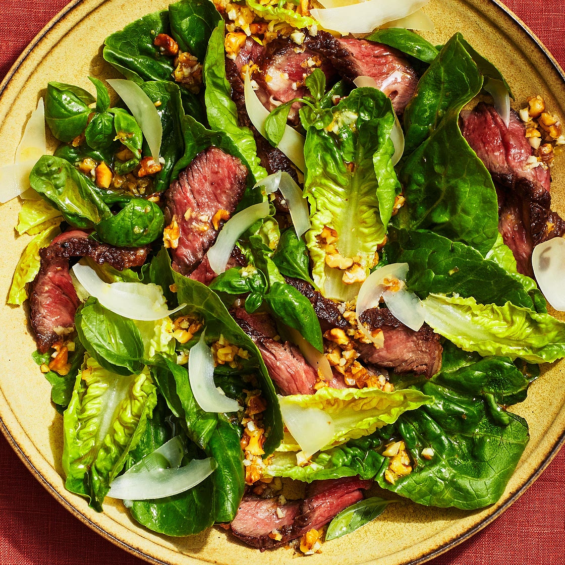 Pesto Steak Salad