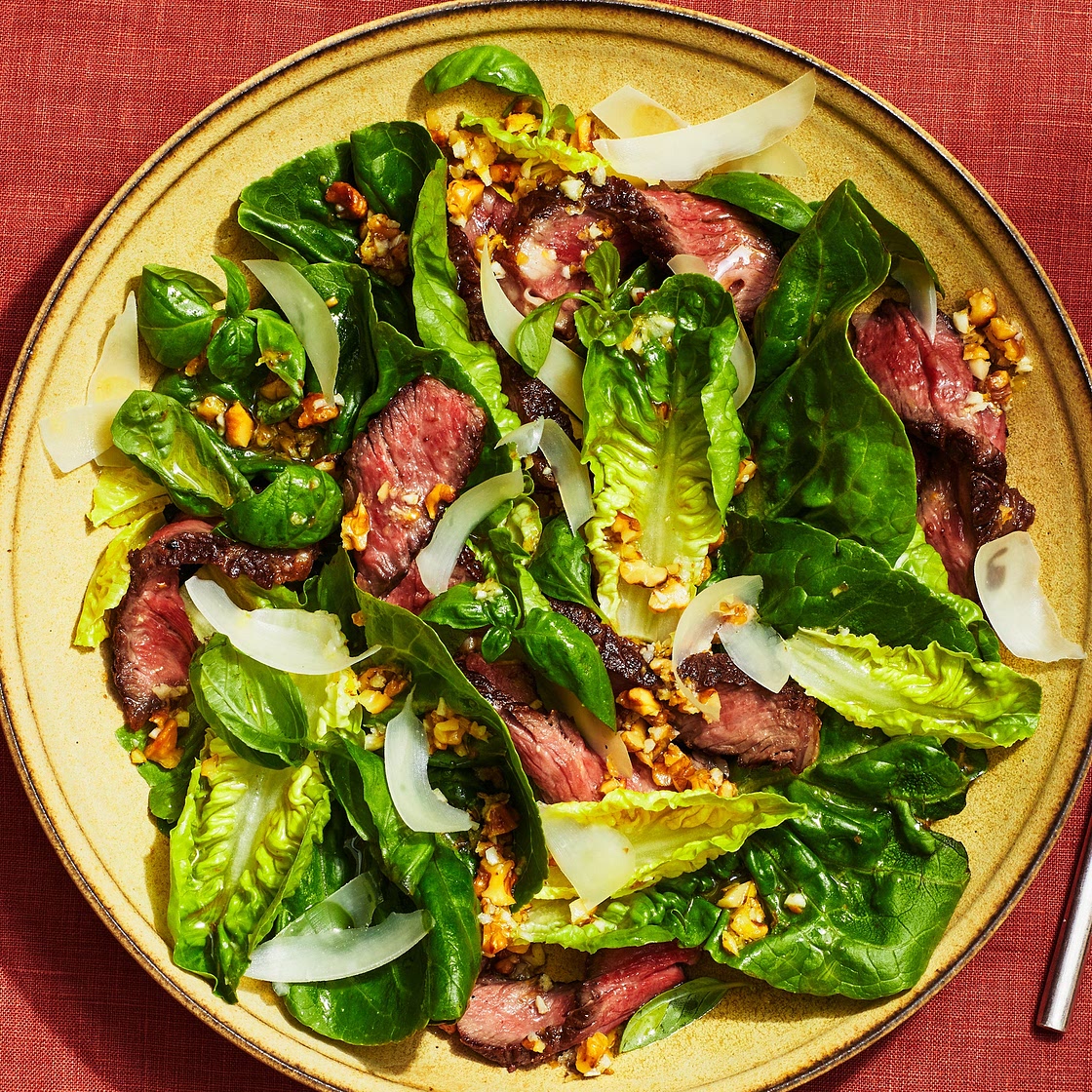 Pesto Steak Salad
