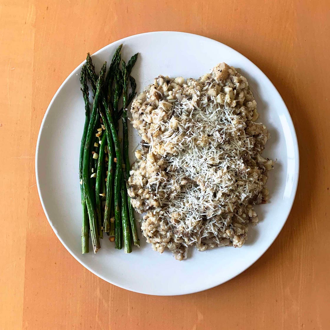 Truffle, Cauliflower & Mushroom Risotto 