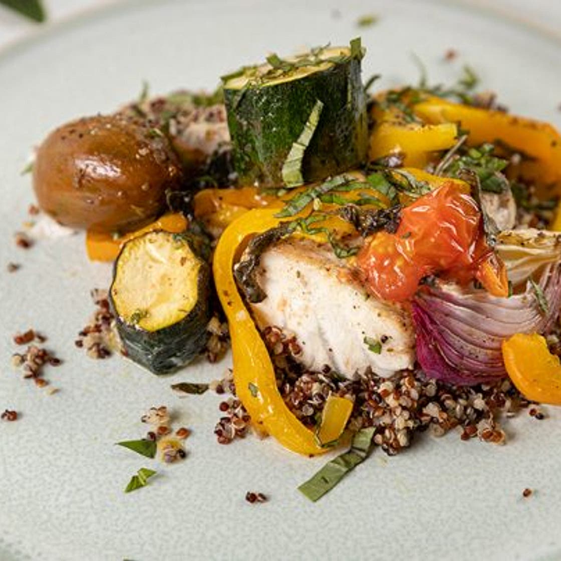 Mediterranean Fish Bake