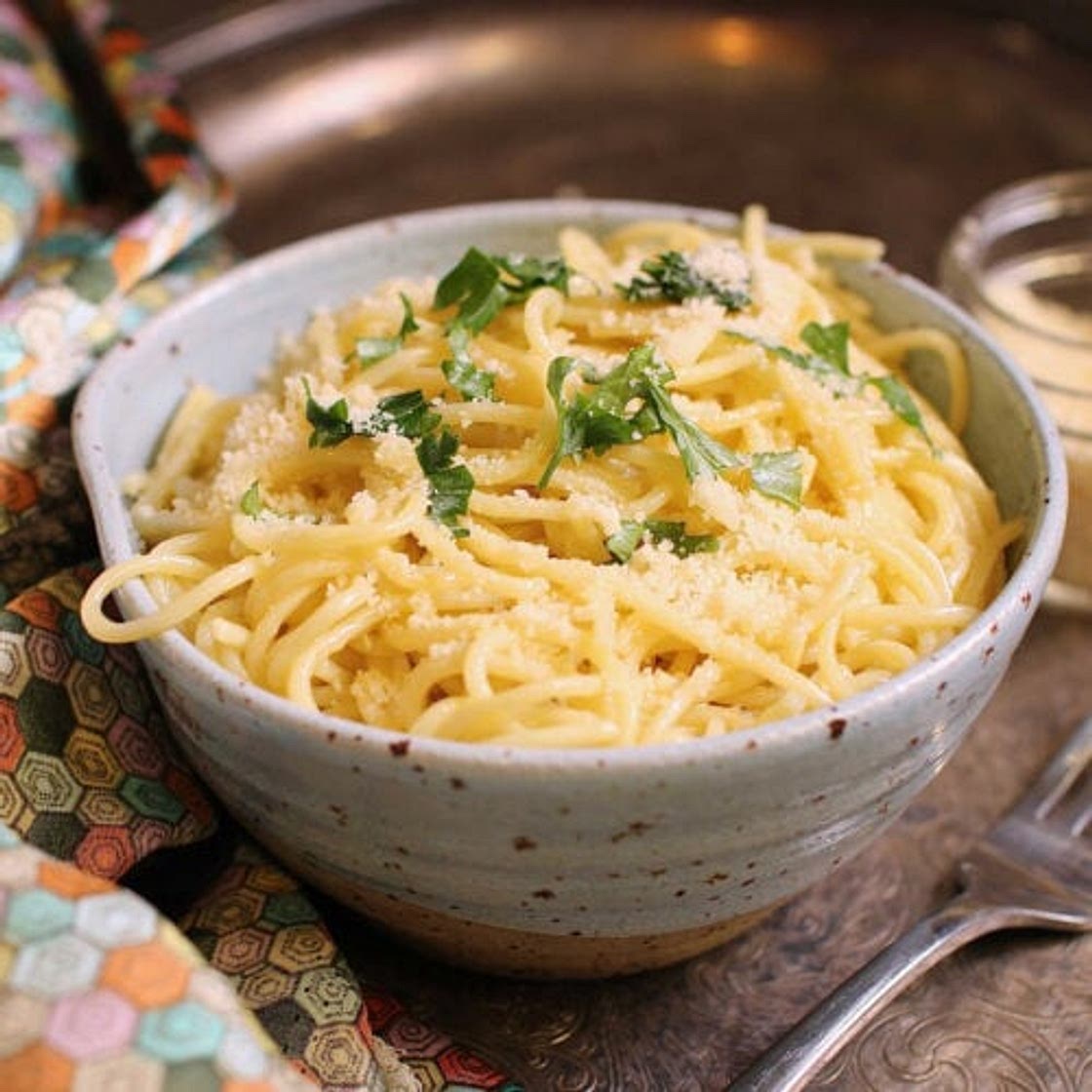 Buttered Noodles For One