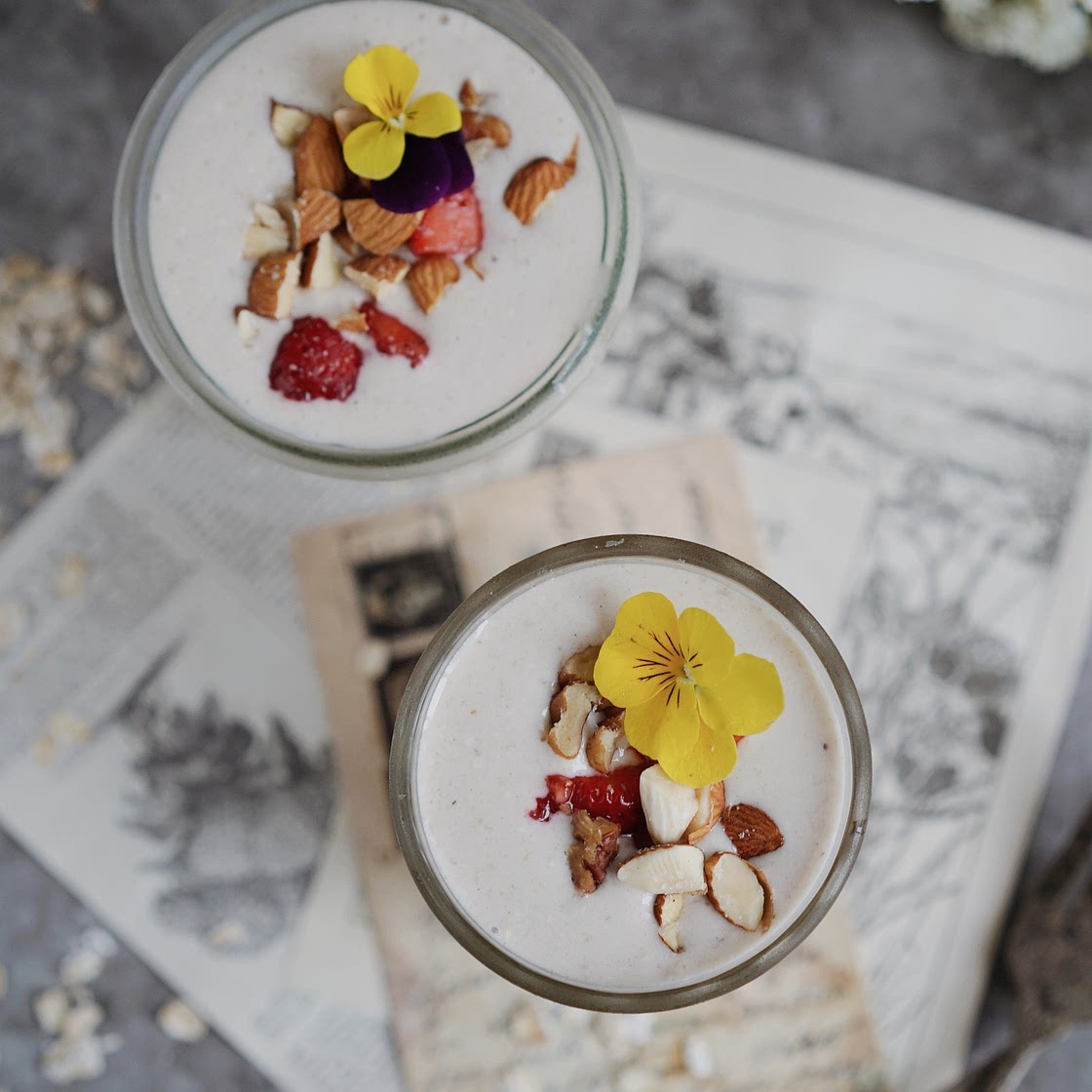 Vegan-Friendly Oat Shake