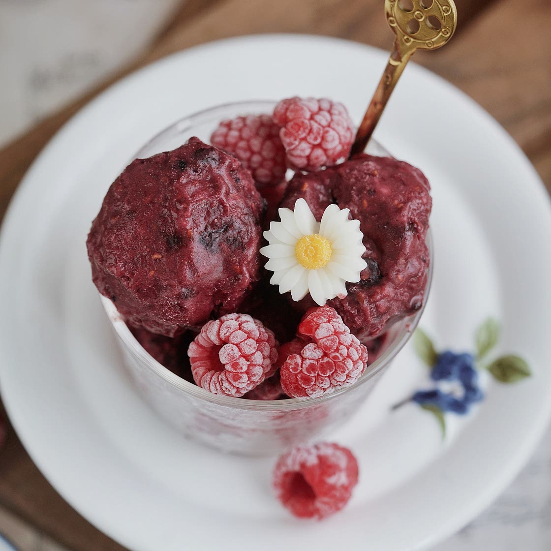 Homemade Fruity Ice Cream