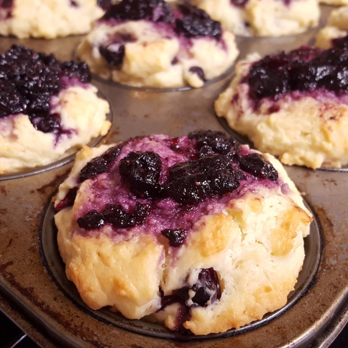Lemony Blueberry Muffin Recipe
