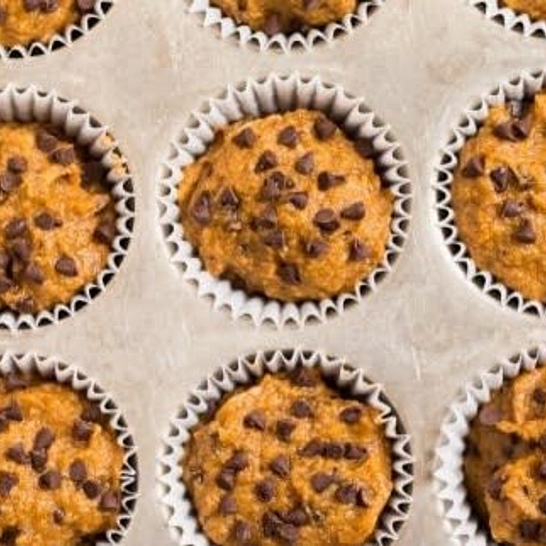 Pumpkin & Almond Muffins