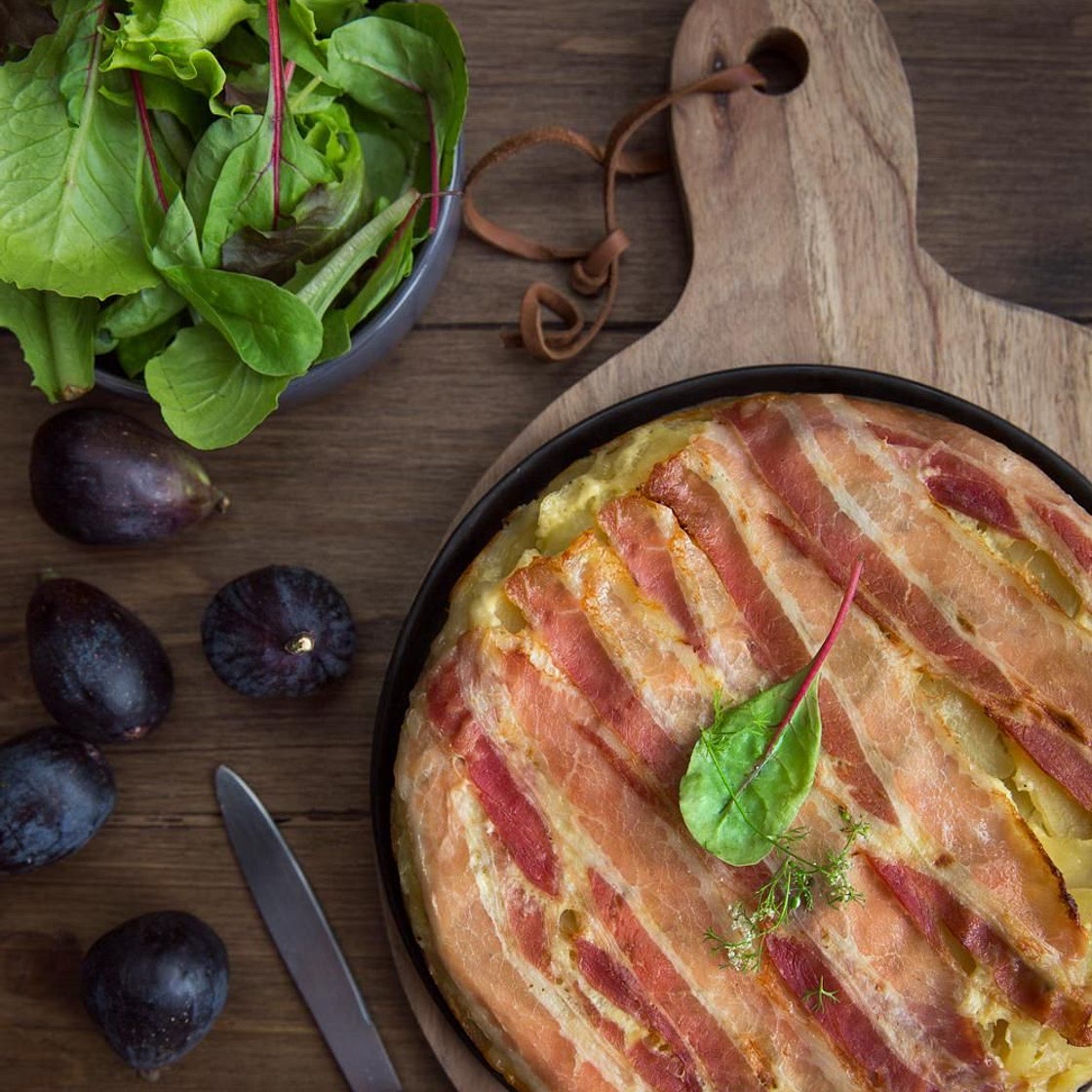 Tatin de raclette