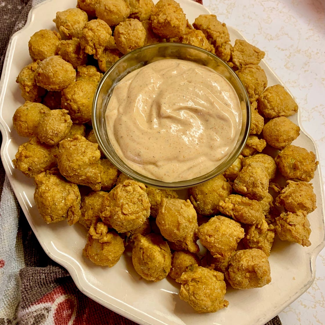 Bloomin Onion Balls (Vegan, GF)