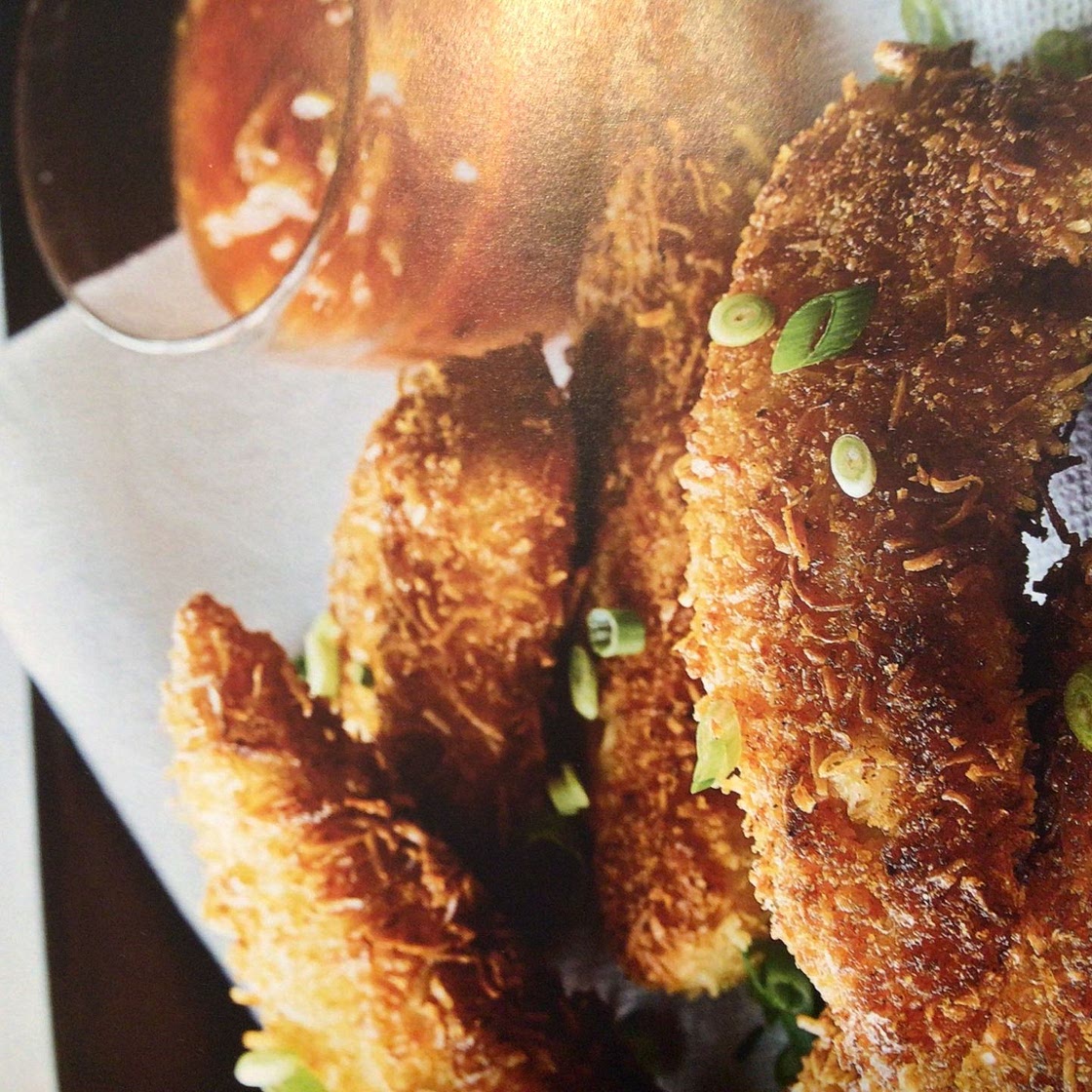 Crispy Coconut chicken tenders