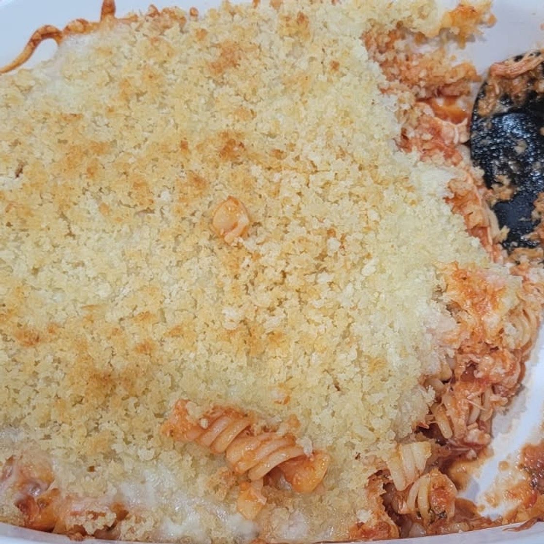 Easy Chicken Parmesan Casserole With Pasta