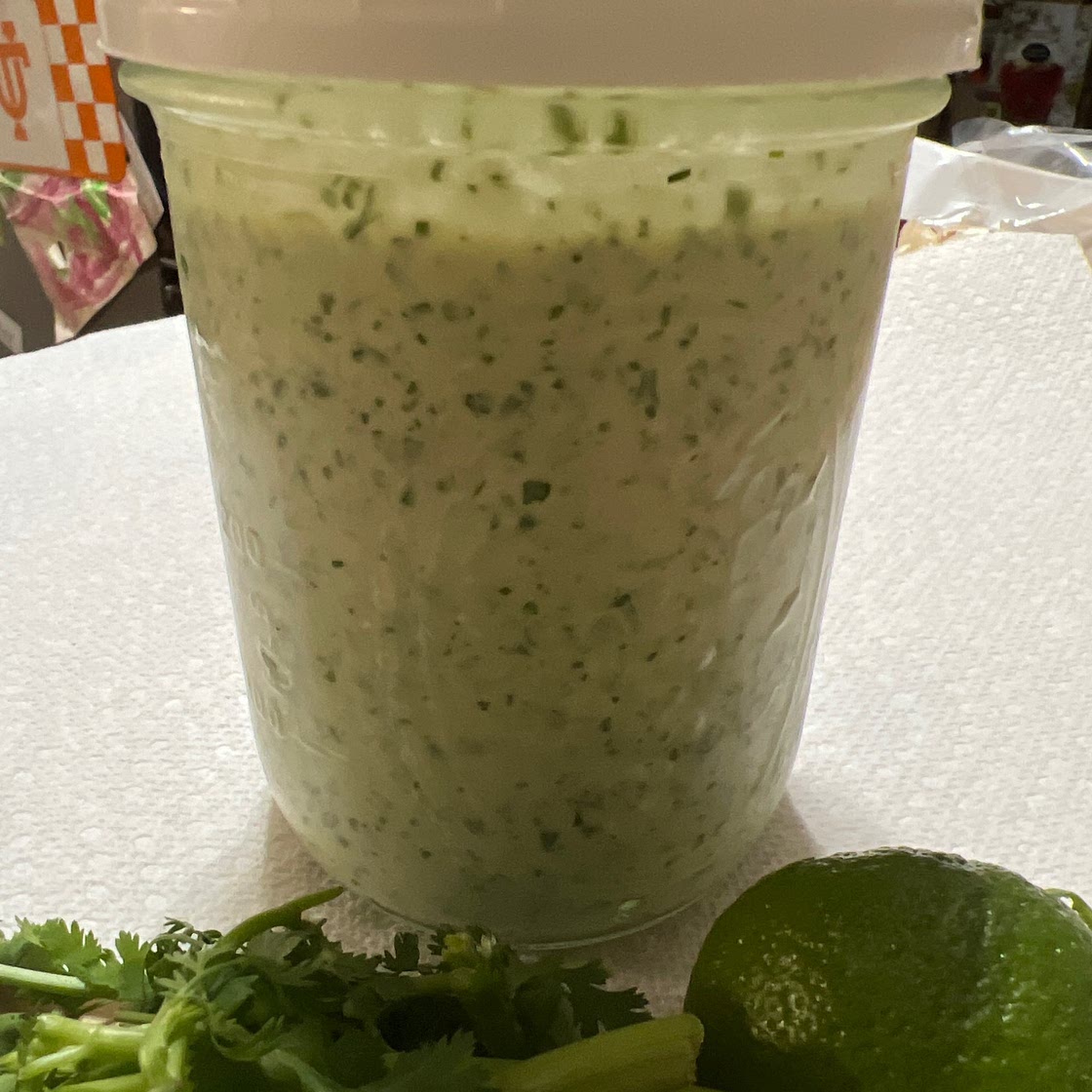 Chuy's Creamy Jalapeno Cilantro Dip Dressing