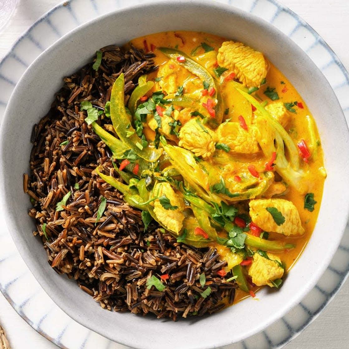 Thai Style Yellow Turkey Curry