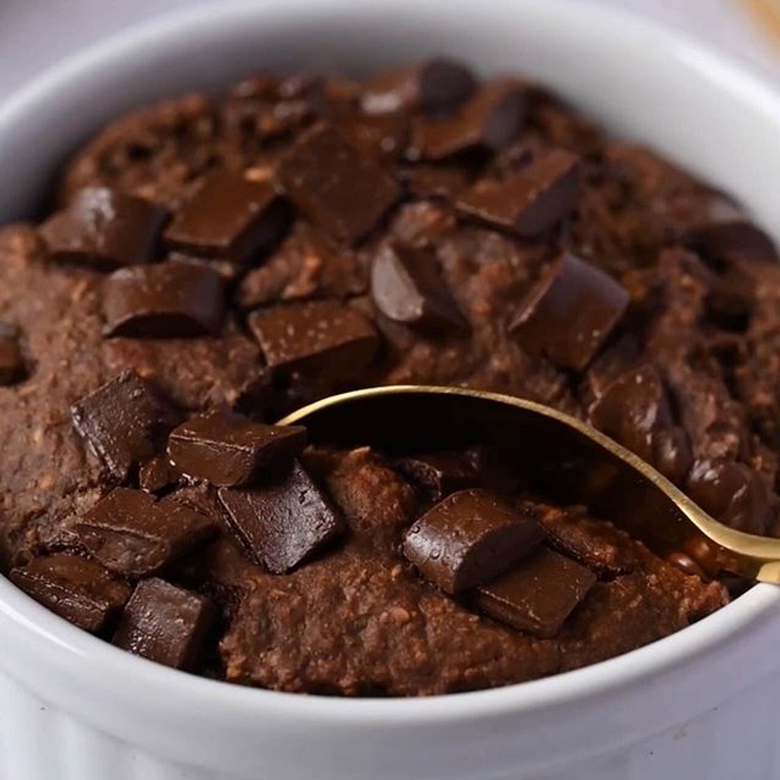 chocolate baked oats