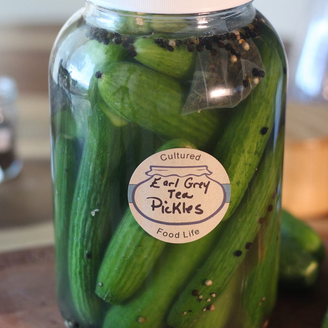Earl Grey Tea Pickles