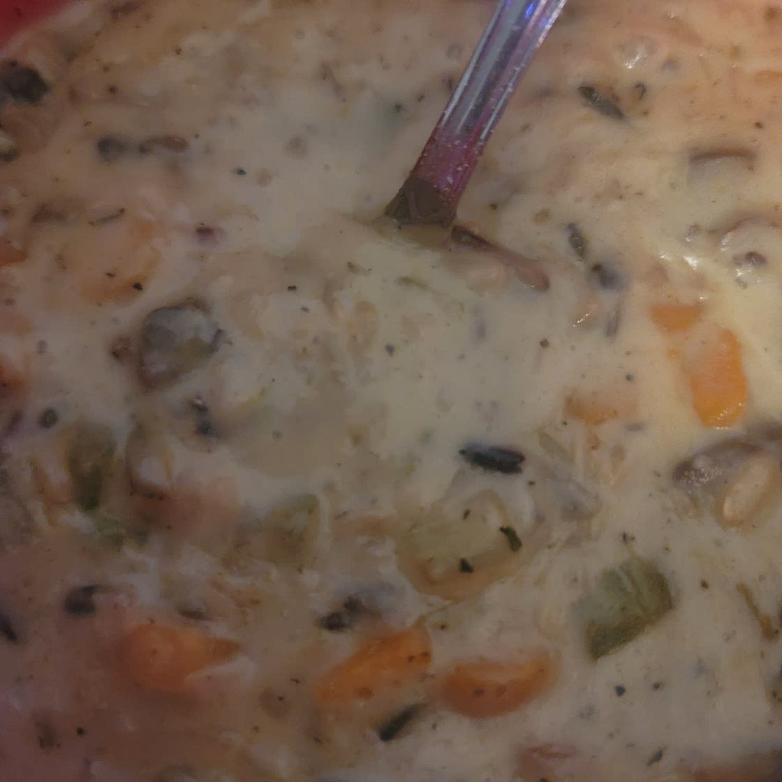 Instant Pot Wild Rice Soup
