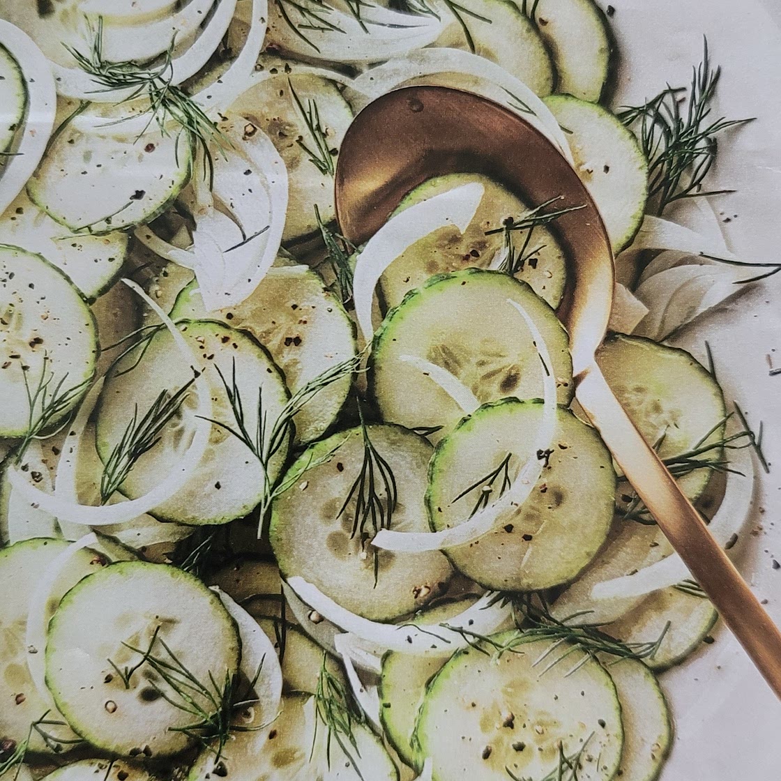 Cucumber and Vidalia Onion Salad
