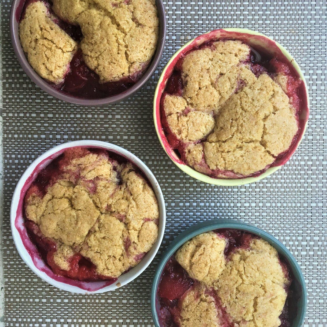 Rhubarb and Apple Crumble