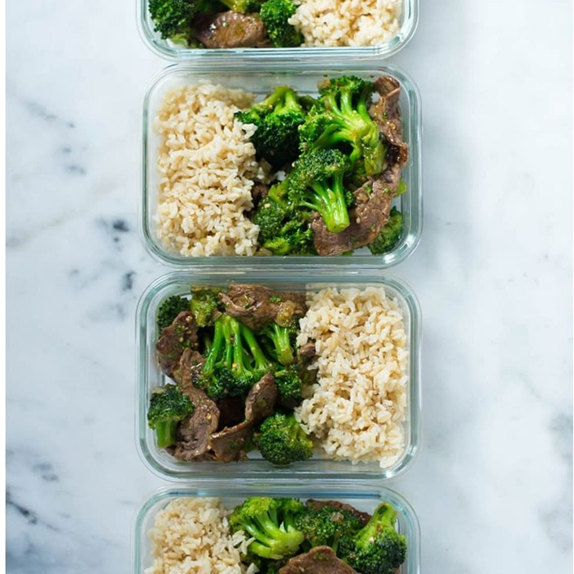 Beef with Broccoli and Brown Rice