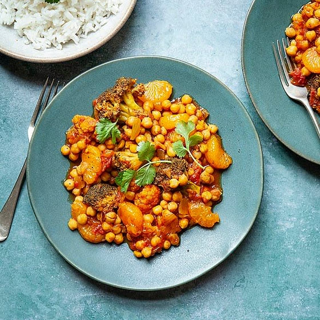 MANDARIN & CHICKPEA CURRY