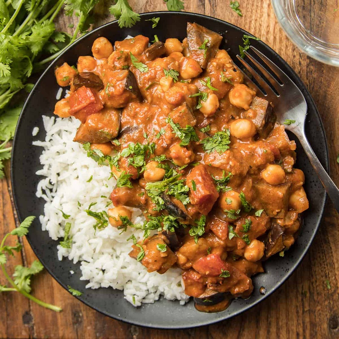 Creamy Coconut Eggplant Curry