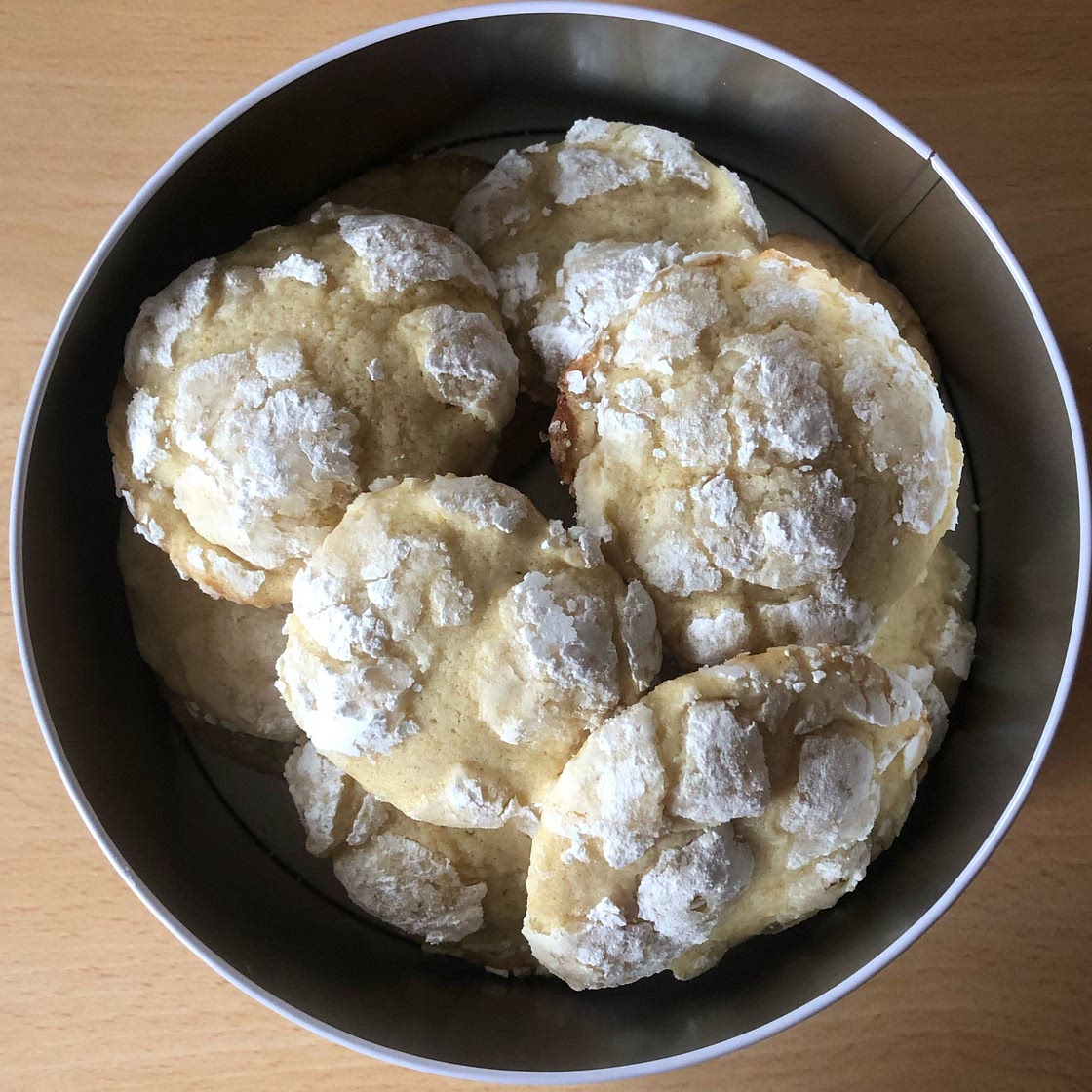 Award Winning Lemon Crinkle Cookies