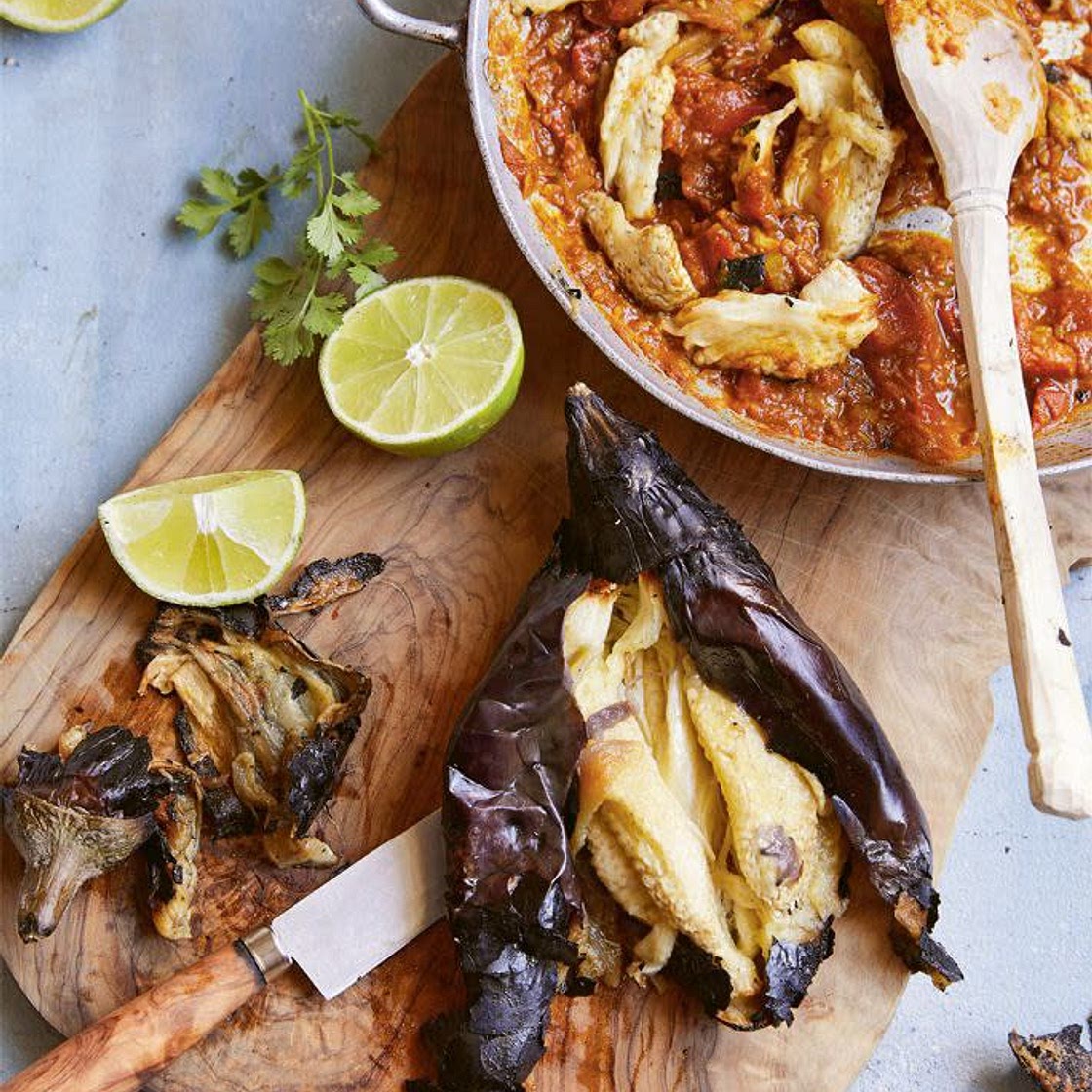 smoky Aubergine bharta