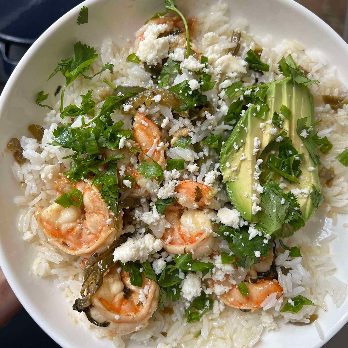 Jalapeño Honey Lime Shrimp Bowl 