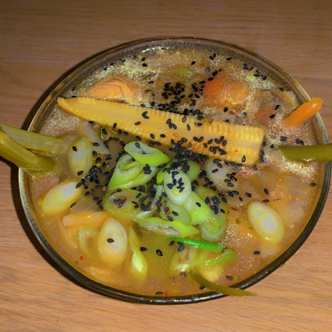 Spicy pork ramen