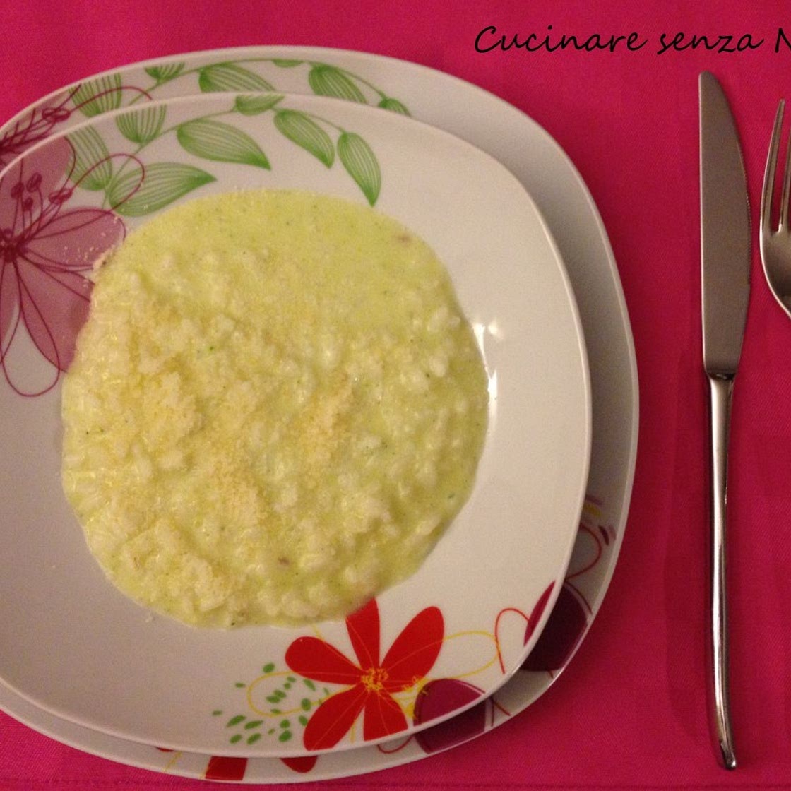 Risotto al pesto di zucchina e caprino nichel-free | Cucinare senza Nichel