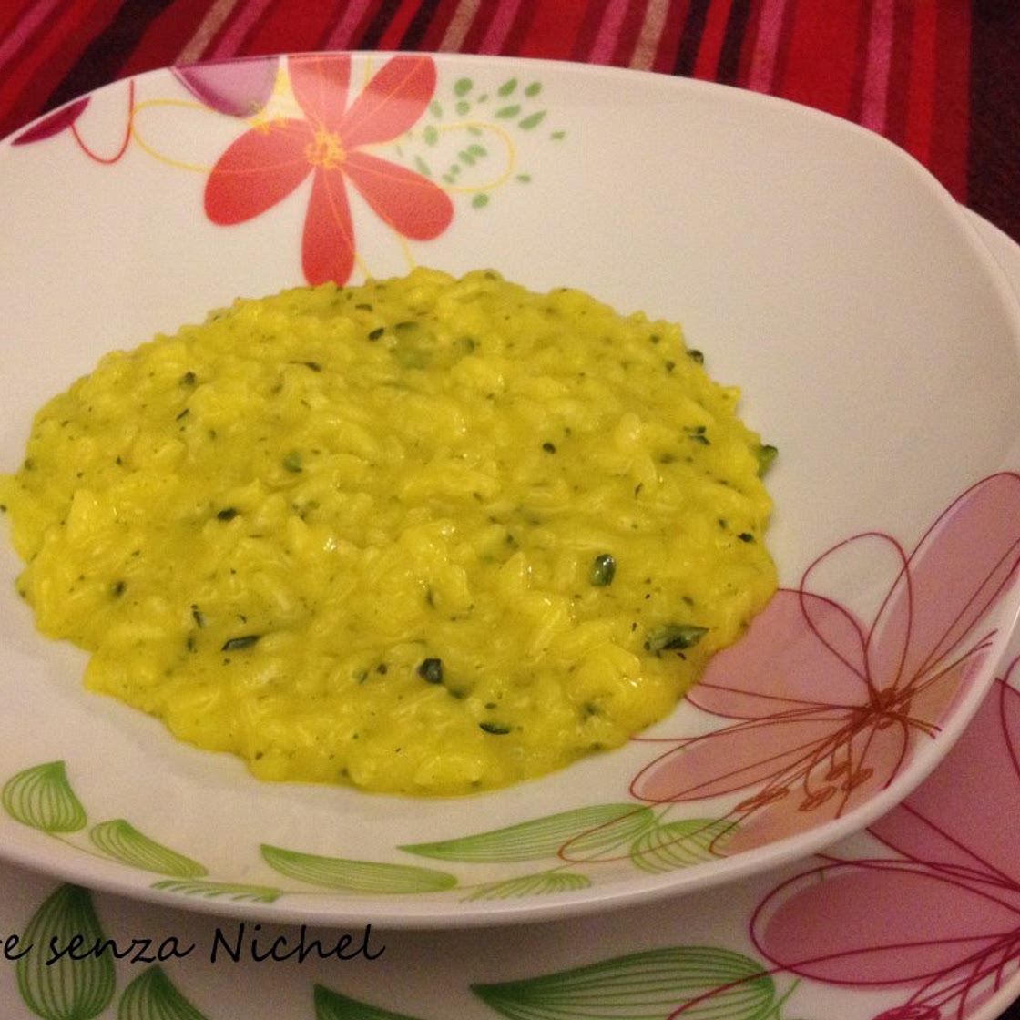 Risotto alle zucchine | Cucinare senza Nichel