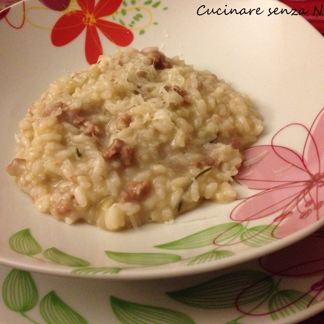 Risotto di castagne e salsiccia nichel-free | Cucinare senza Nichel