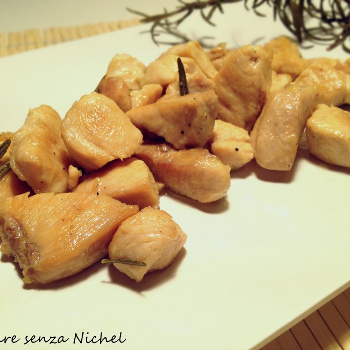 Bocconcini di pollo arrosto nichel-free | Cucinare senza Nichel