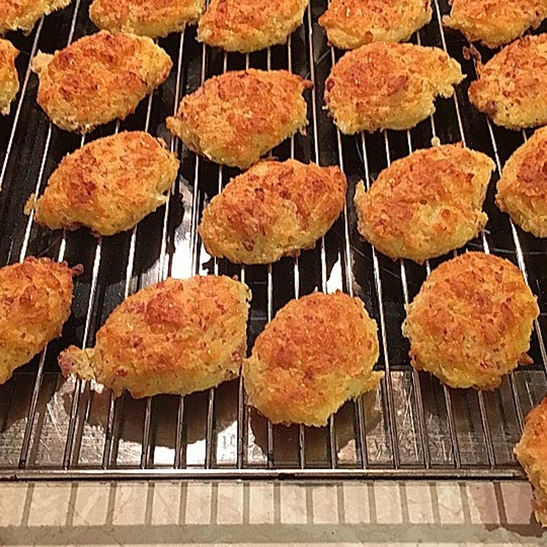 Ham and Cheese Puffs