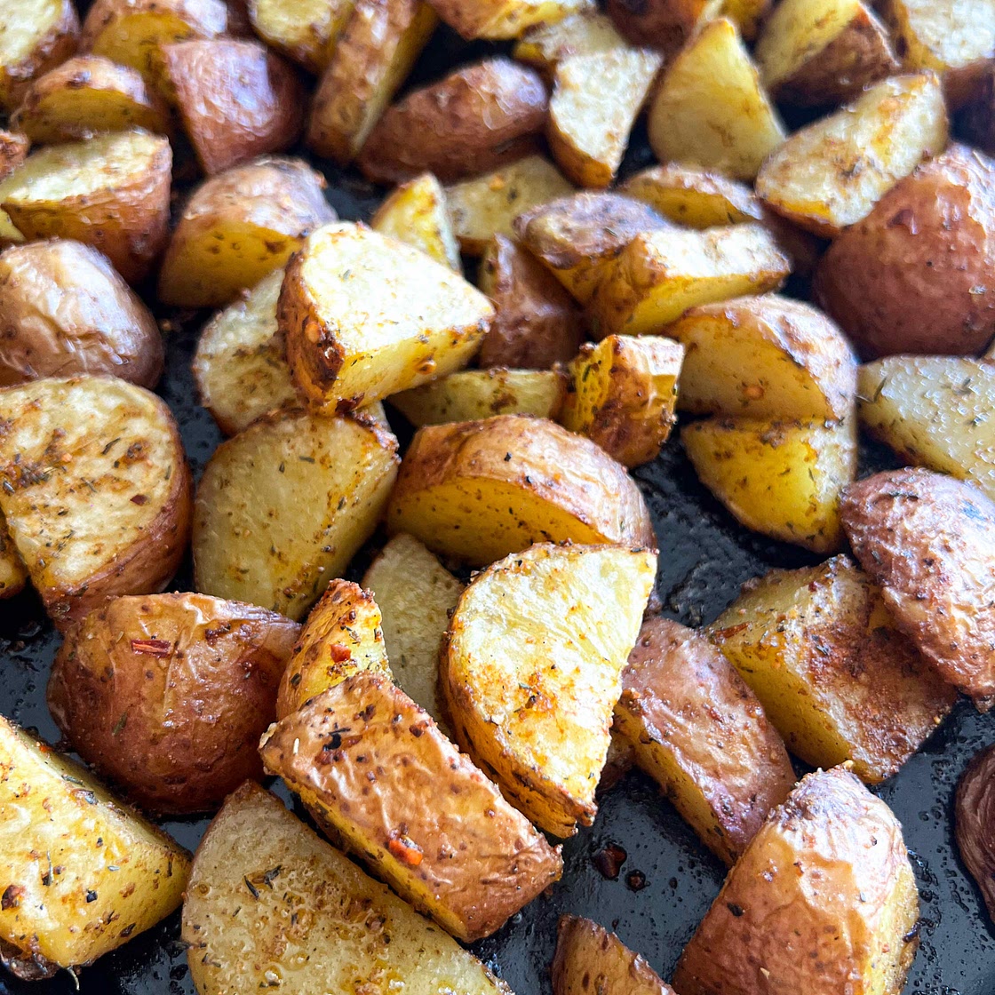 Papas crujientes especiadas