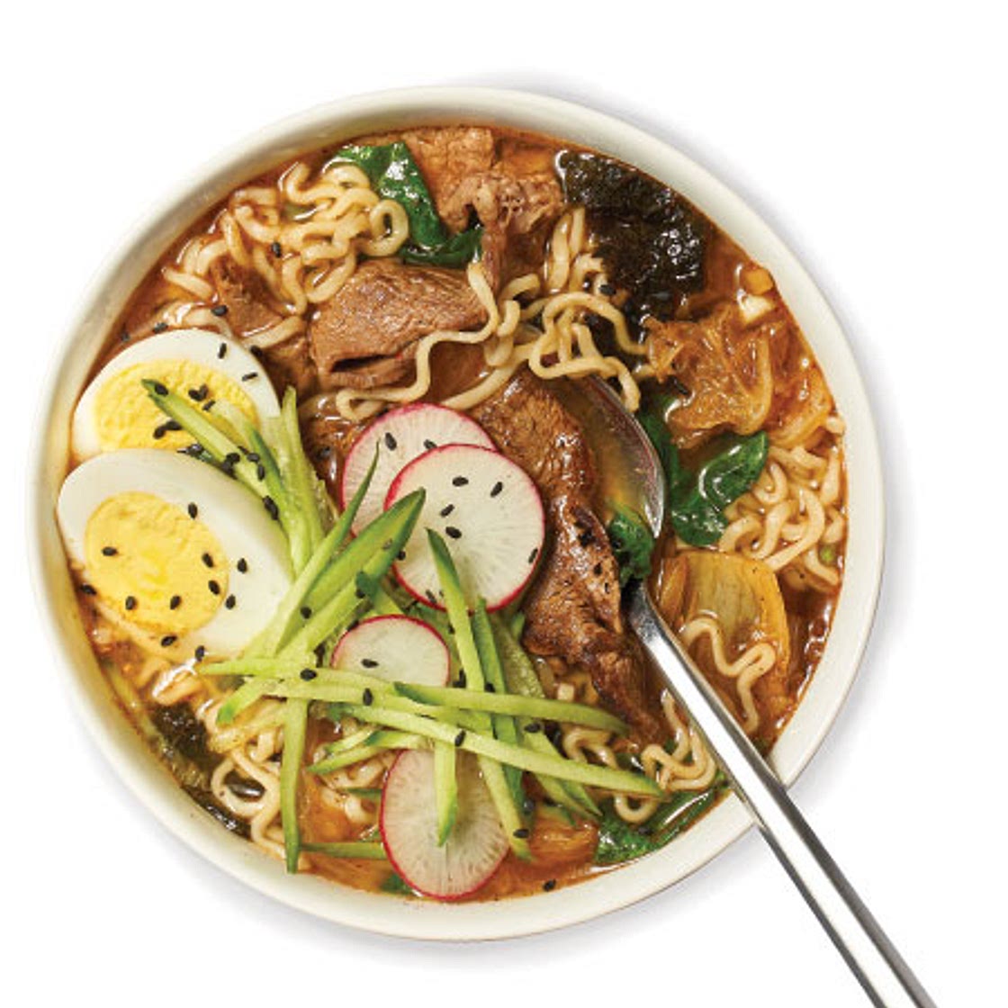 Beef Kimchi Ramen Bowls