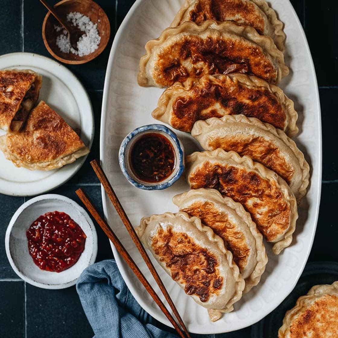Chinese Beef Meat Pie (Xian Bing, 牛肉馅饼)