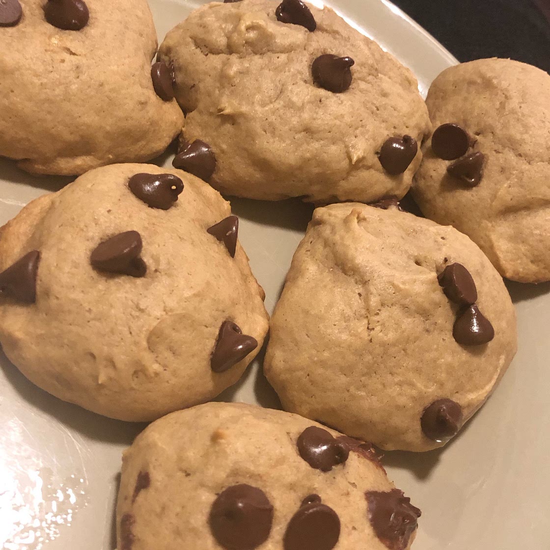 Soft Banana Cookies
