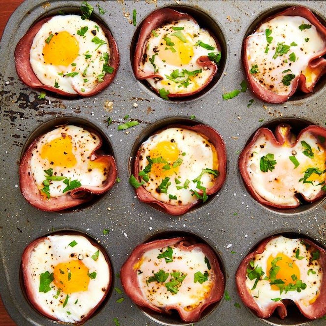 Ham & Cheese Egg Cups