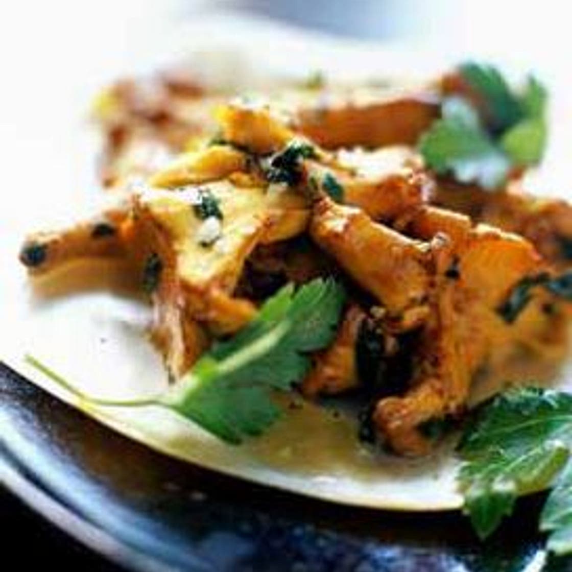 Poêlée de girolles