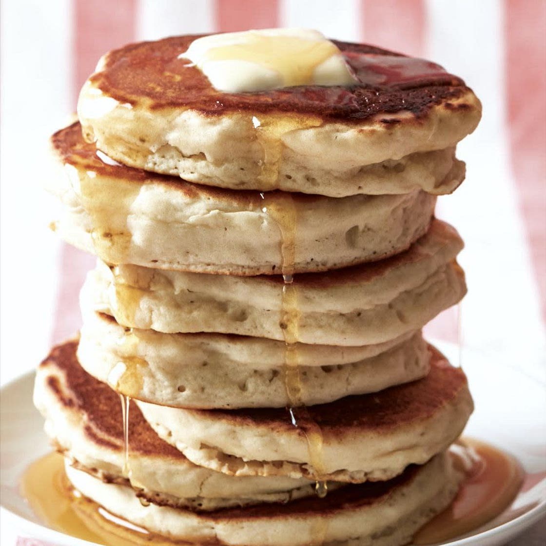 Fluffy Vanilla Pancakes (or Waffles)