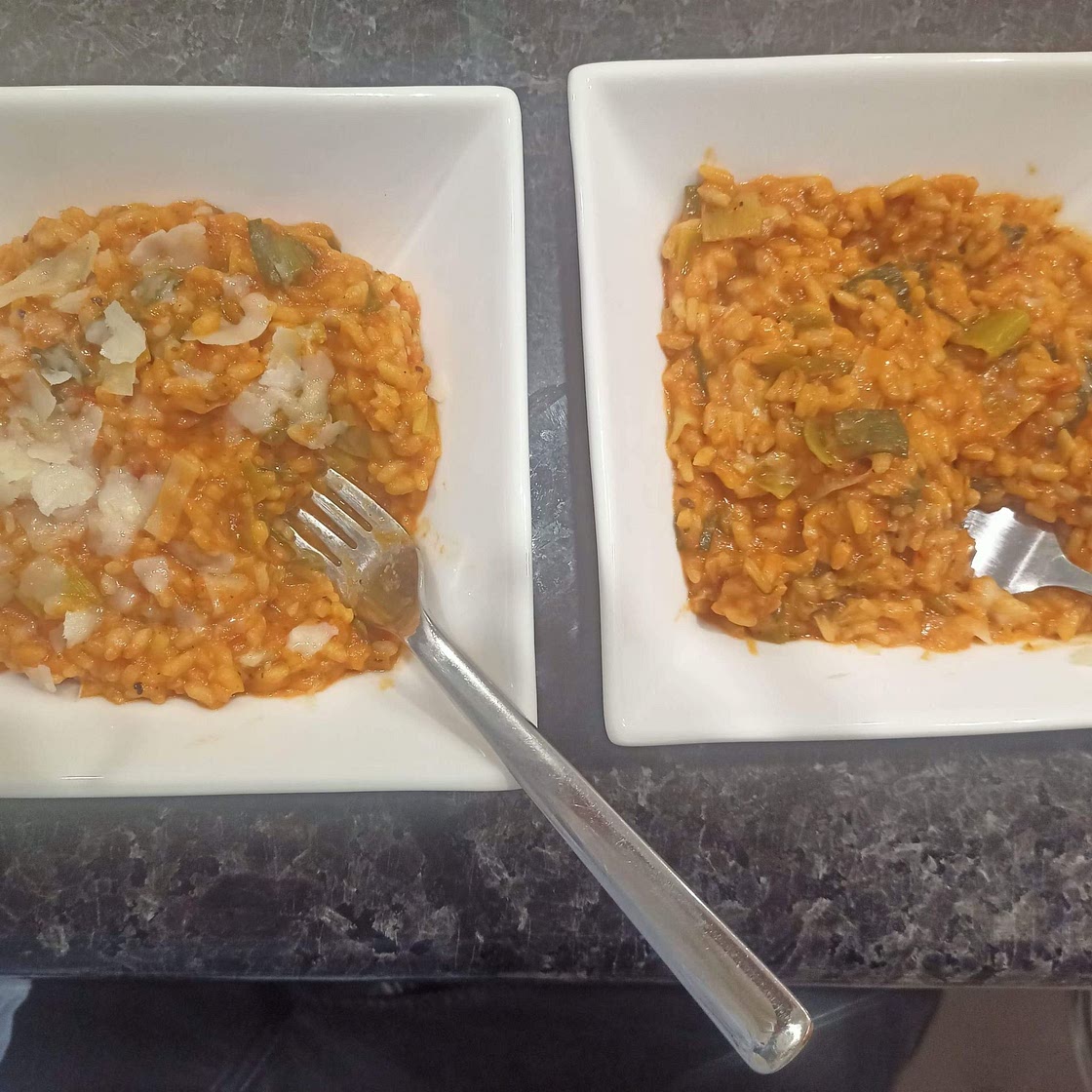 Roasted Pepper Risotto