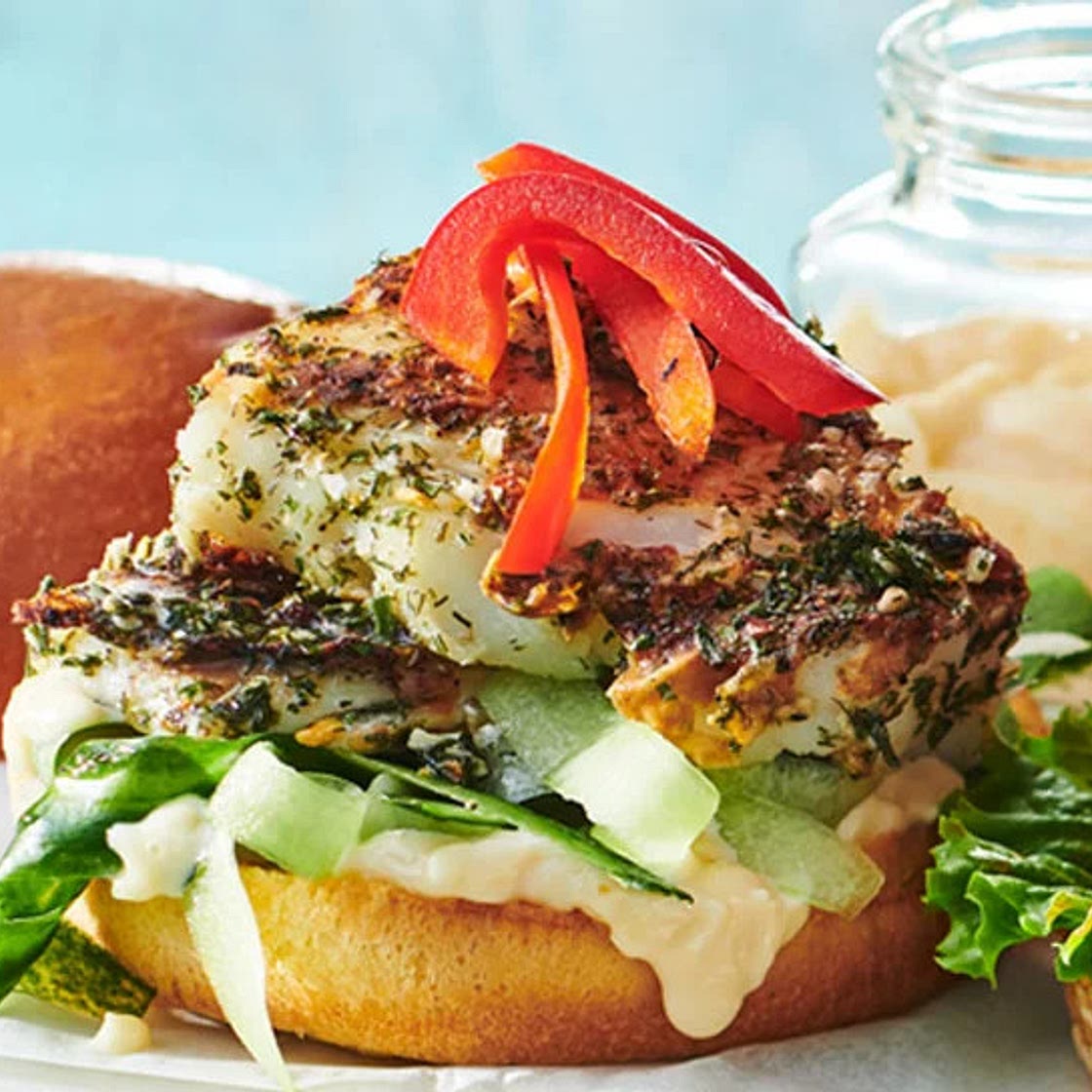 Grilled West Coast Fish Sandwich
