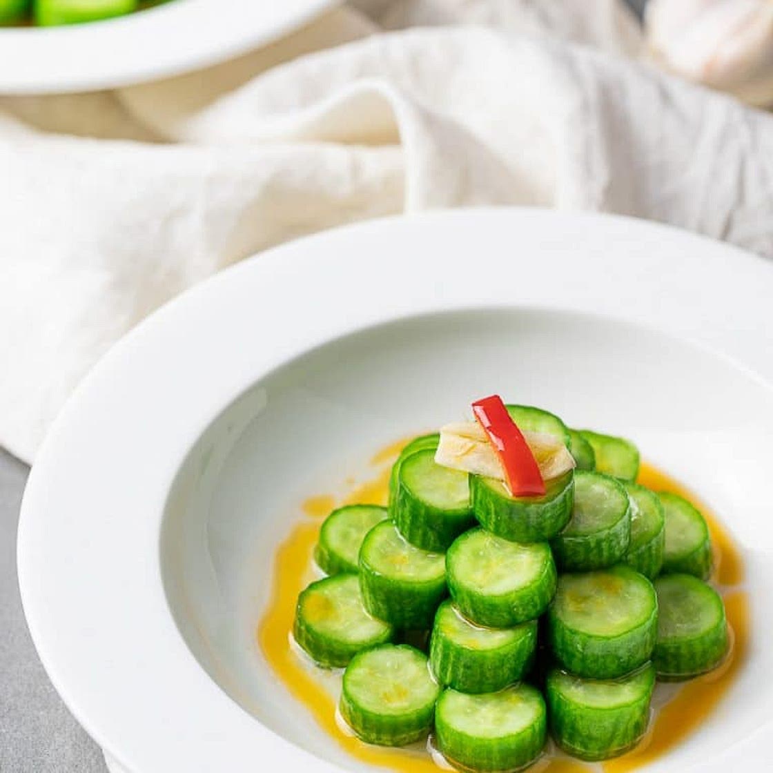 Copycat Din Tai Fung Cucumber Salad