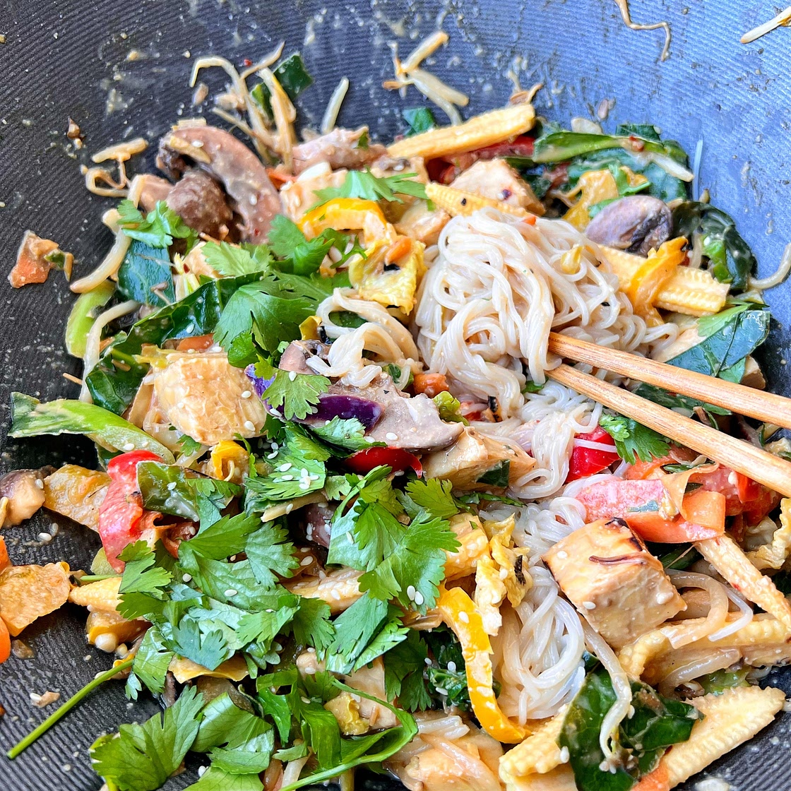 Satay Sauce Stir-Fry