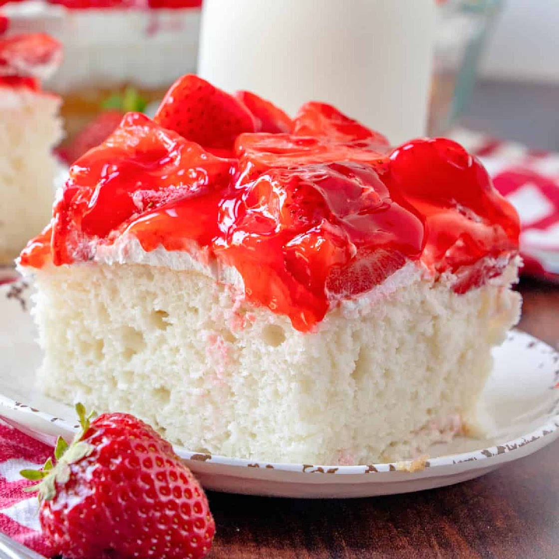 Strawberry Shortcake Cake
