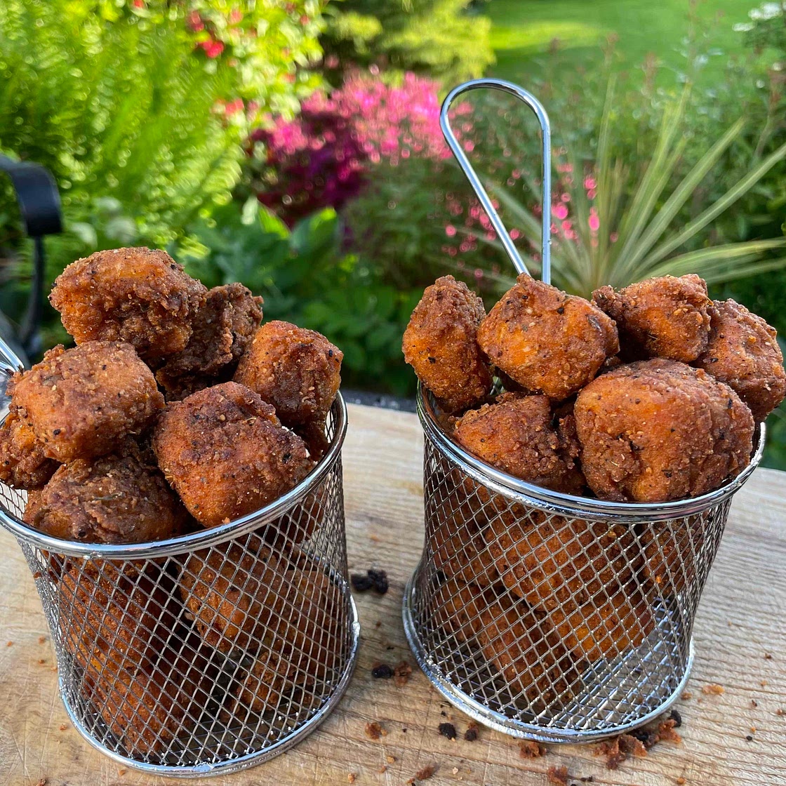 KFC Popcorn Halloumi