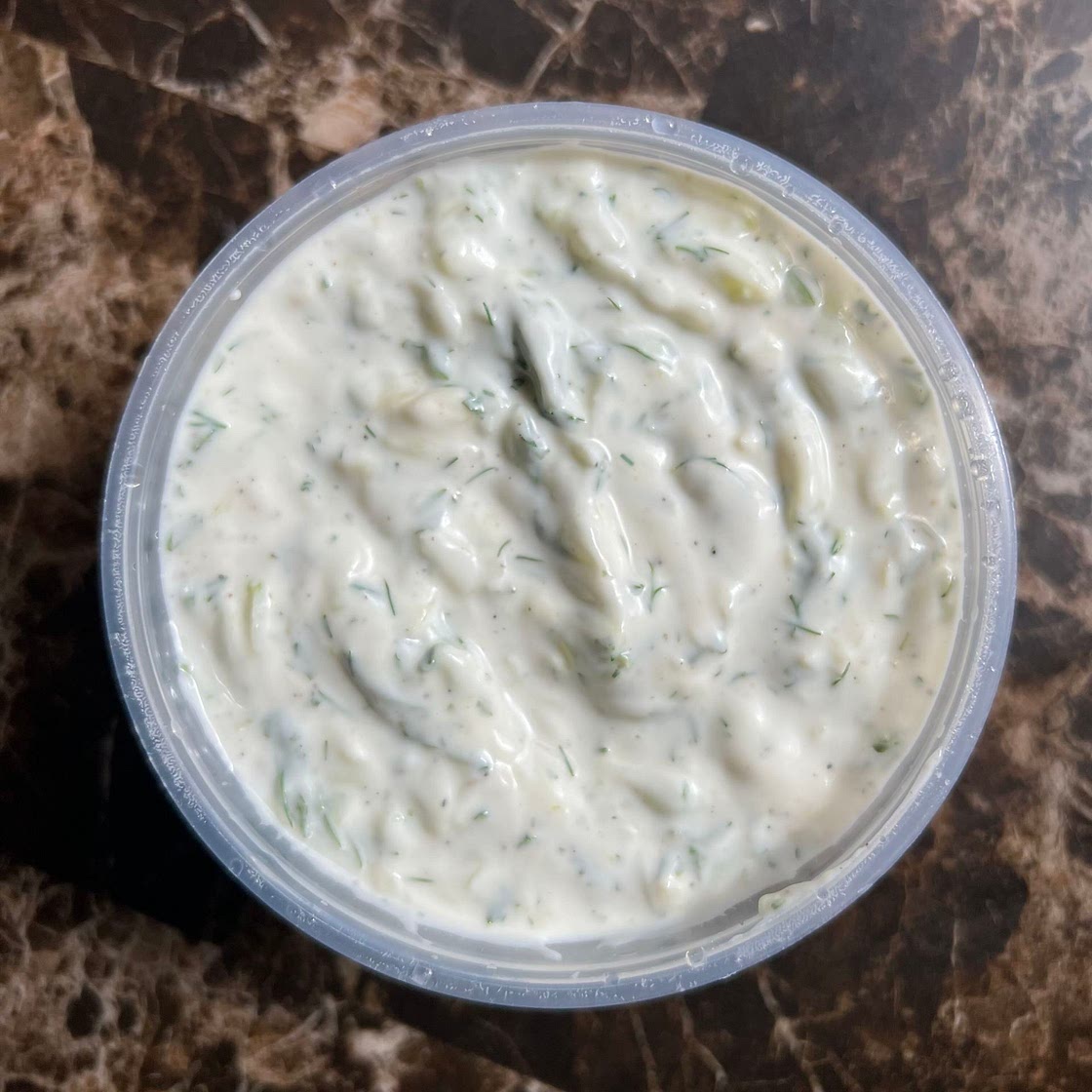 Vegan tzatziki sauce