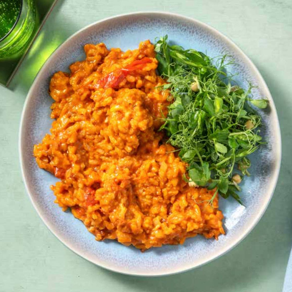 Tomato risotto 
