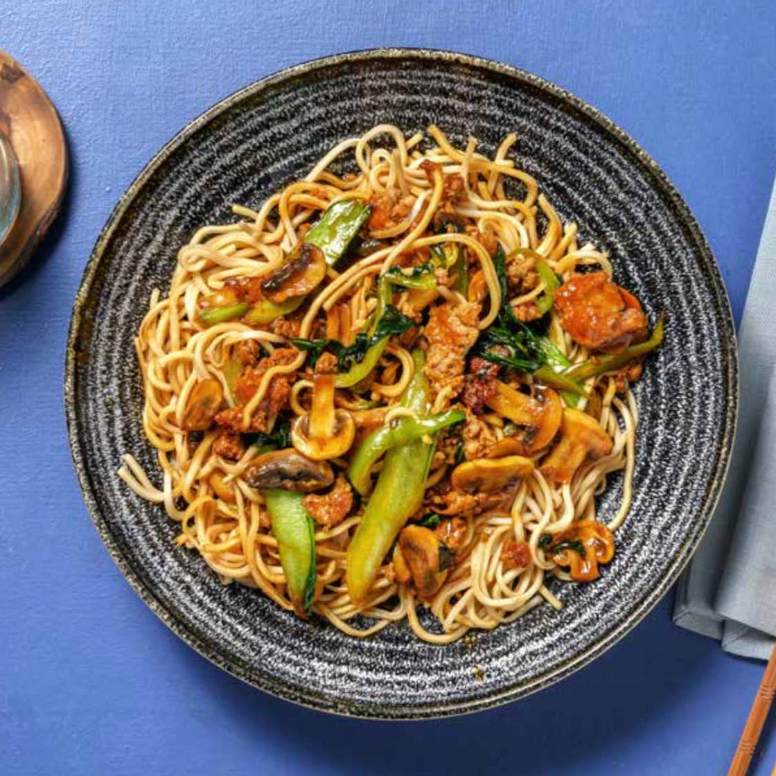 Pork stir-fry